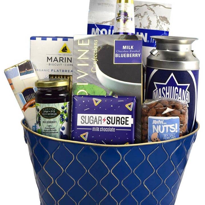 15" Royal Blue Container for wholesale by WALD IMPORTS