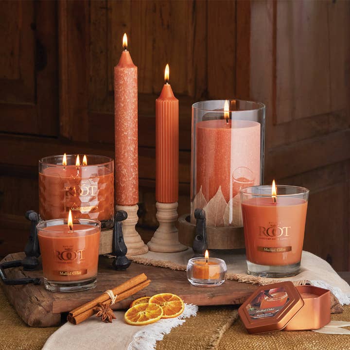 ROOT Candles - Wholesale Jar/Filled Candle - Root 12 Oz 3-Wick Honeycomb - Fall Fragrances6
