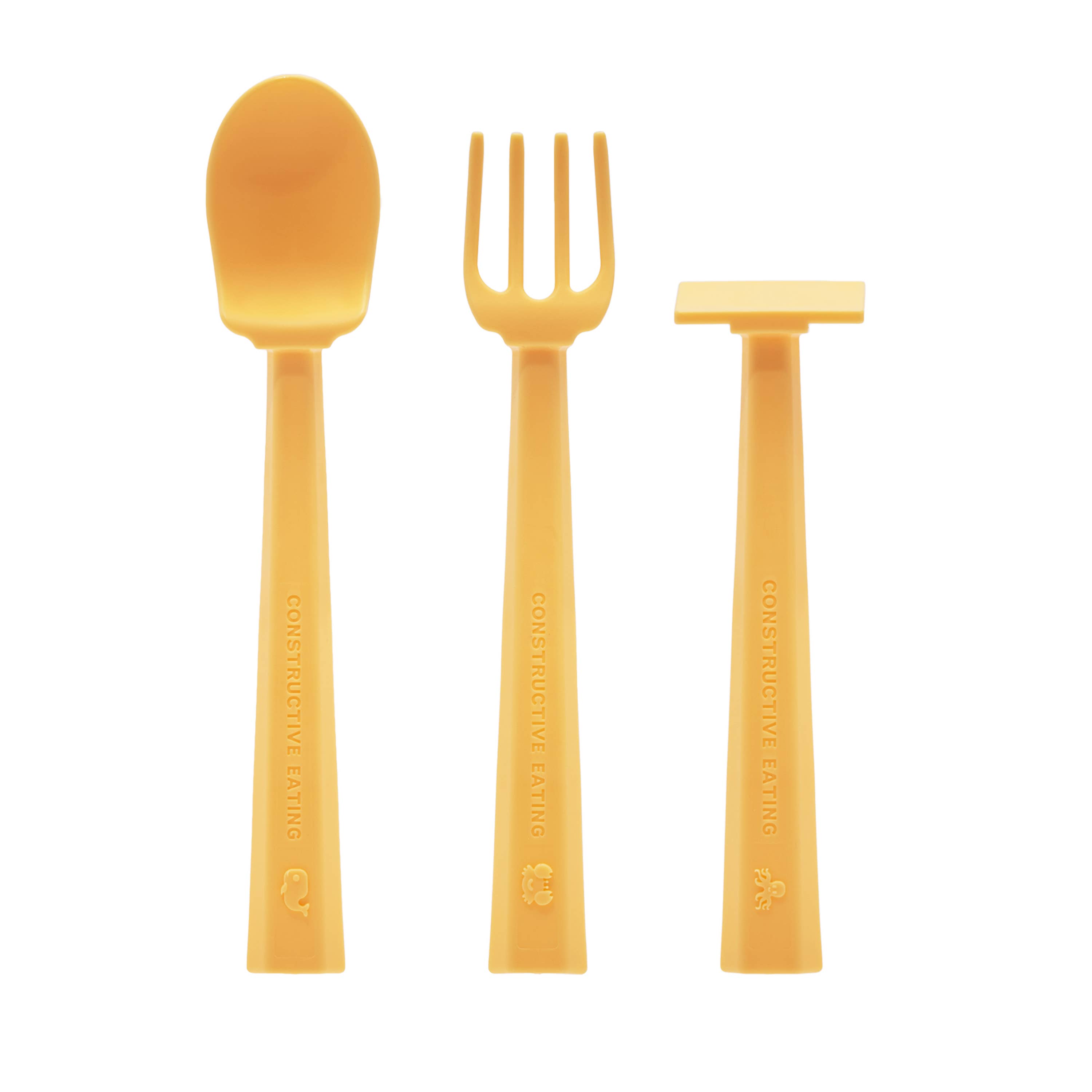 Constructive Eating - Wholesale Dinner Plate - Kids & Baby - Turtle Suction Plate and Training Utensils9