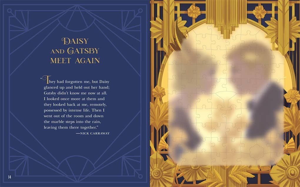 Macmillan Publishers - Wholesale Display Book - Sticker Jigsaw: The Great Gatsby4