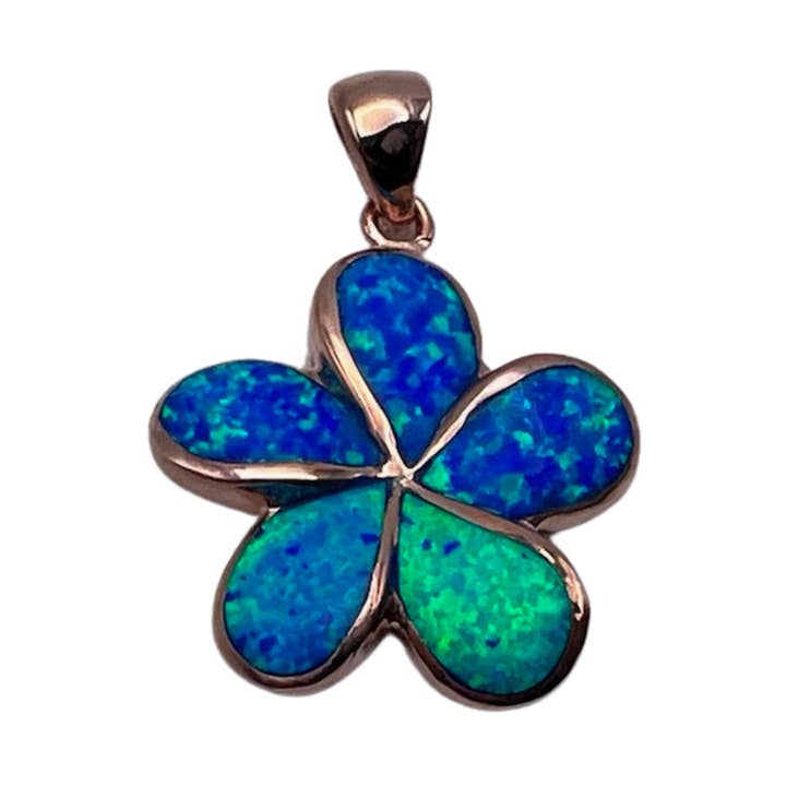 Pendentif Rêve de Plumeria (Grd) pour la vente par Silver Gallery