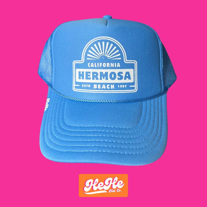 HeHe Hat Co - Wholesale Trucker Hat - Unisex - Hermosa Beach4