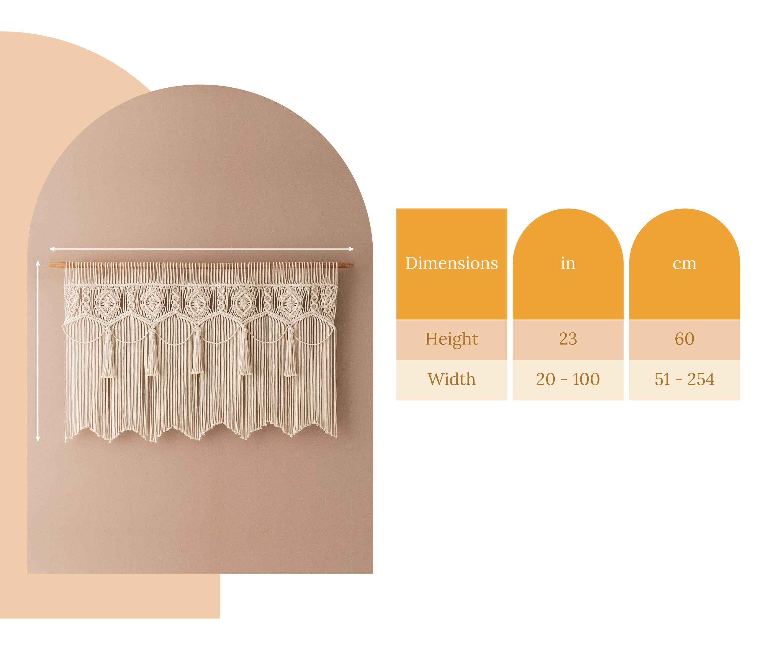 HeartCrafted - Wholesale Curtain - Macrame Curtain C131