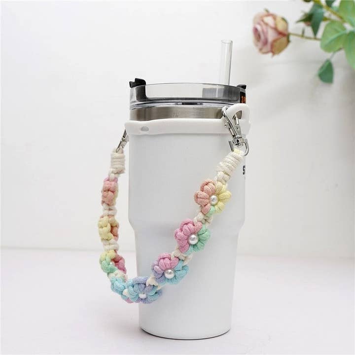 Handcrafted Portable Chic Woven Cup Holder for wholesale by FurDecoration