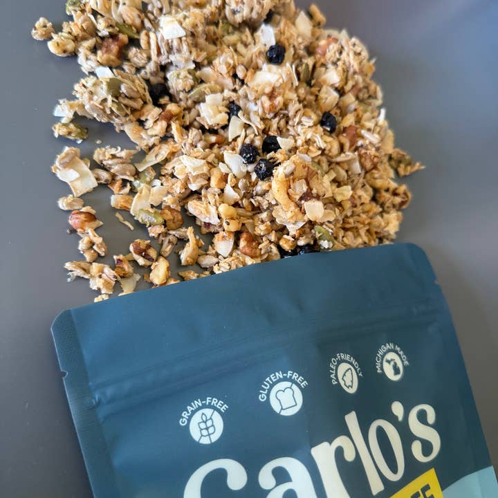 Good Life Naturals - Wholesale Granola - Carlo's Grain-Free Blueberry Walnut Granola 5