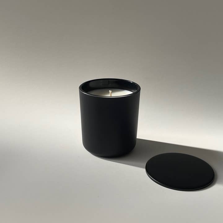 Sandalwood Candle 8oz | 100% Soy Wax Essential Oil NO LABEL for wholesale by Prk Studios