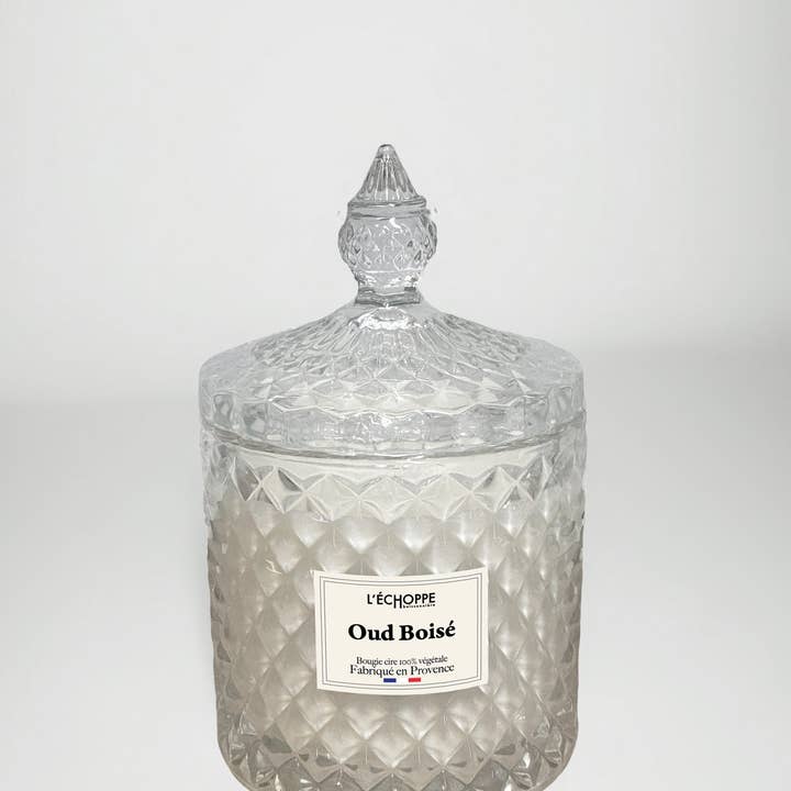 L'Échoppe Buissonnière - Wholesale Jar/Filled Candle - Oud Boisé - Scented Candle 200g