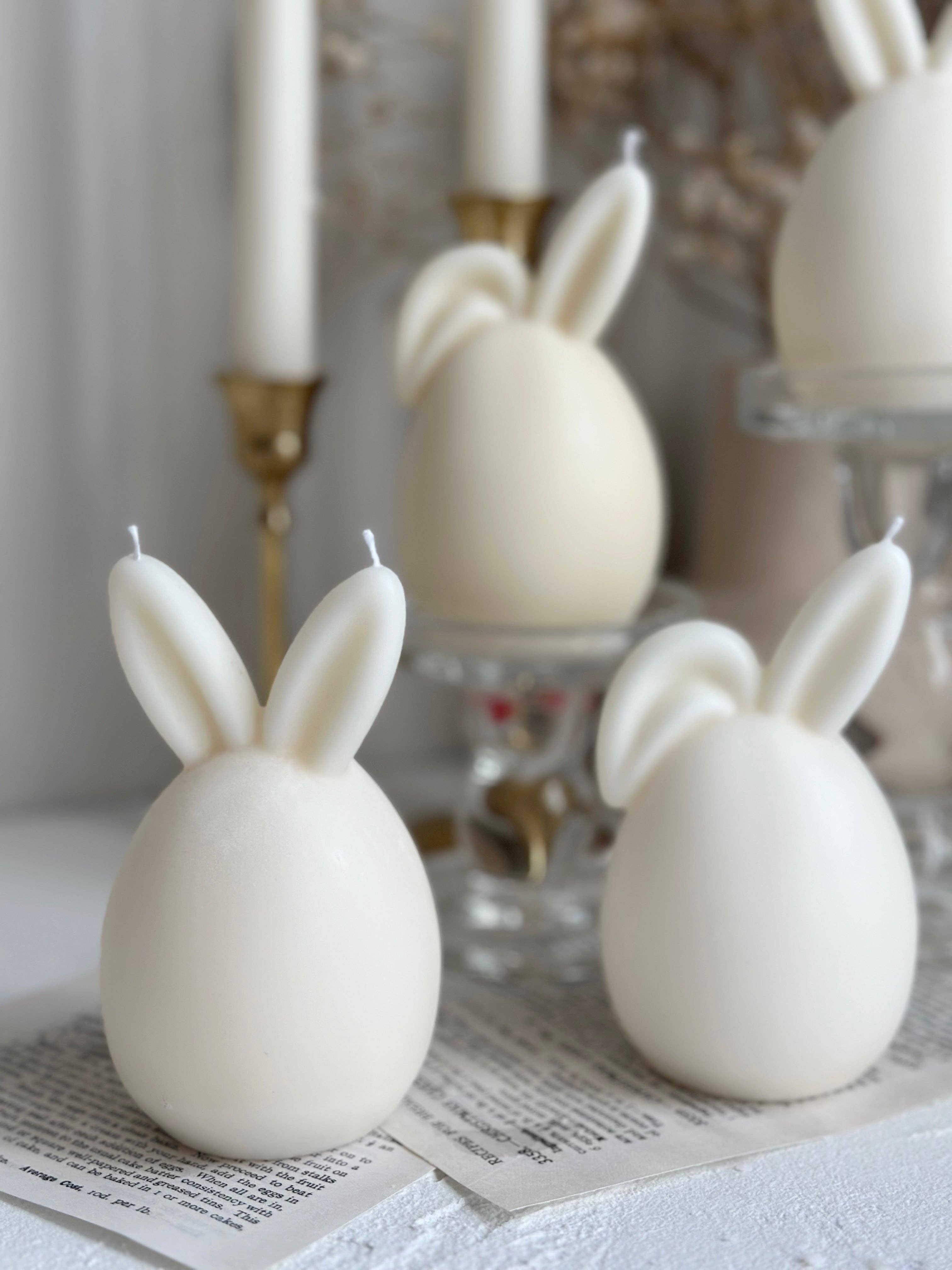 LA AROMA CANDLE CO. – Velas de decoração por atacado – Vela Coelho e Ovo de Páscoa, Vela Grega de Páscoa7