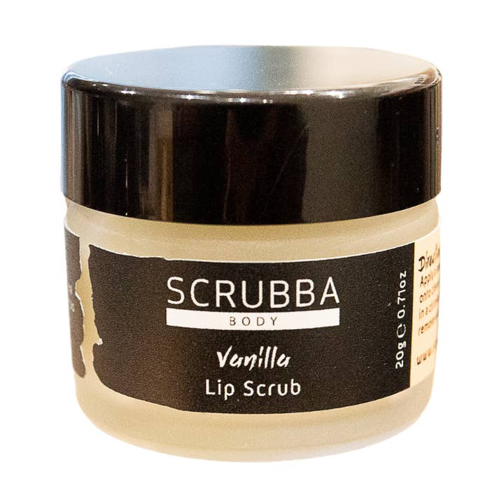 Vanilla Lip Scrub for wholesale by Scrubba Body