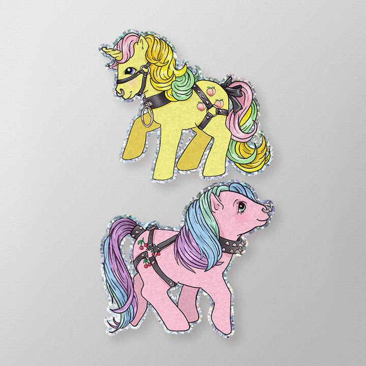 Glitter Pony | Stickers Pack for wholesale by Useless Treasures
