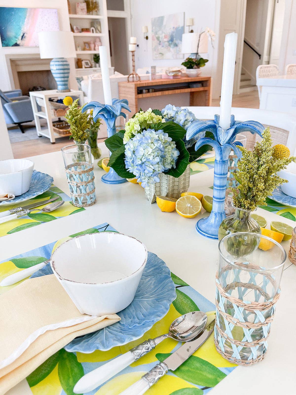 Lucy Grymes Designs – Großhandel Einweg-Platzdeckchen – Zitronen-Papier-Tischset-Block | Set mit 24 Stück2