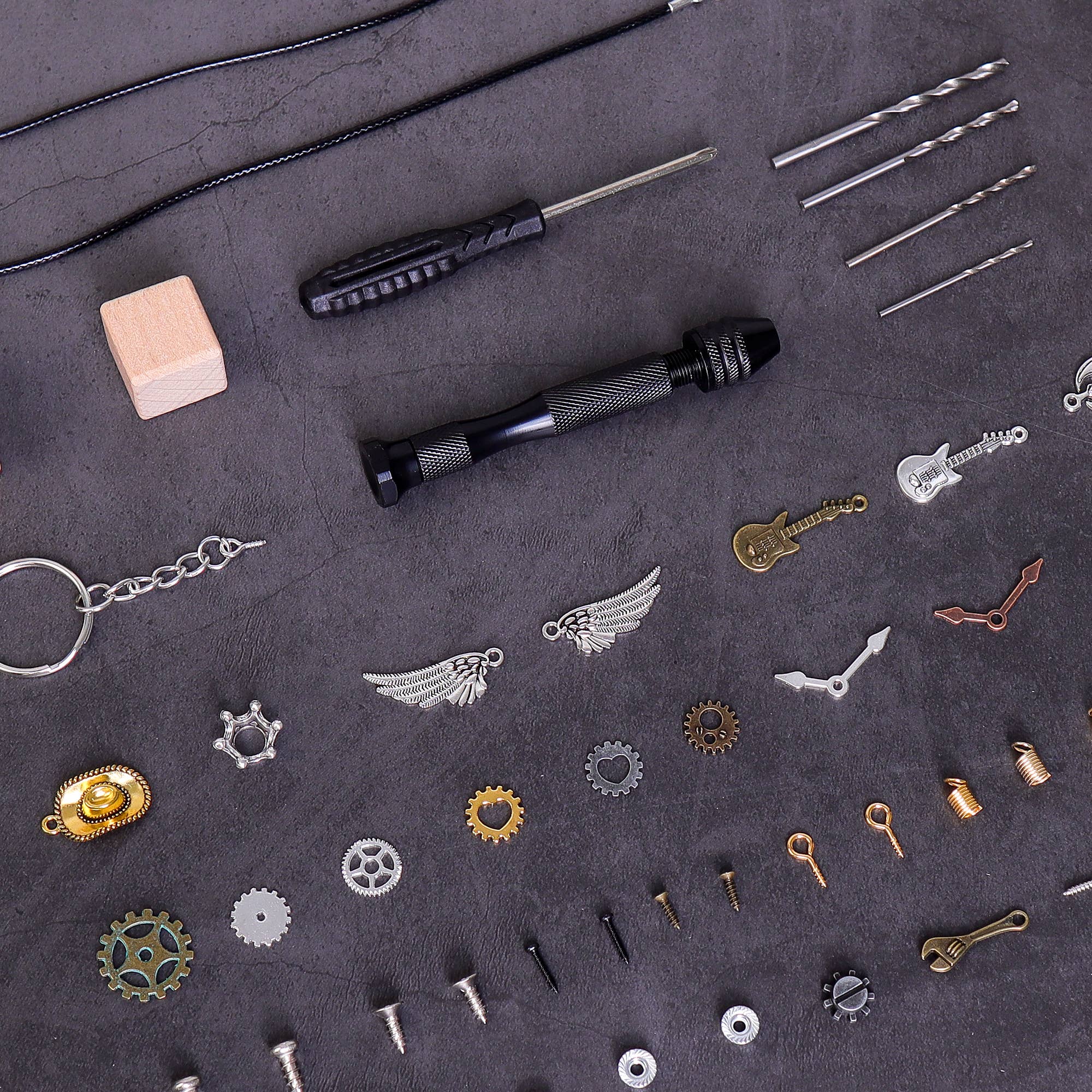 Kitsville - Wholesale DIY Craft Kit - DIY Timberbot Kit, Build 2 Wooden Robots1