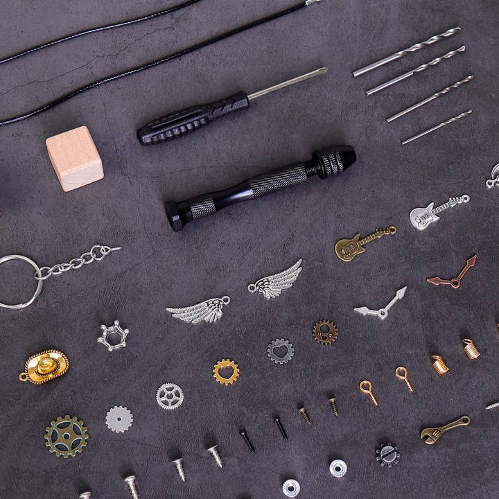 Kitsville - Wholesale DIY Craft Kit - DIY Timberbot Kit, Build 2 Wooden Robots1