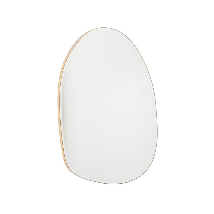 Gdeco – wholesale Wall mirror – Dali Oval Mirror Golden Frame. 70*50 Cm