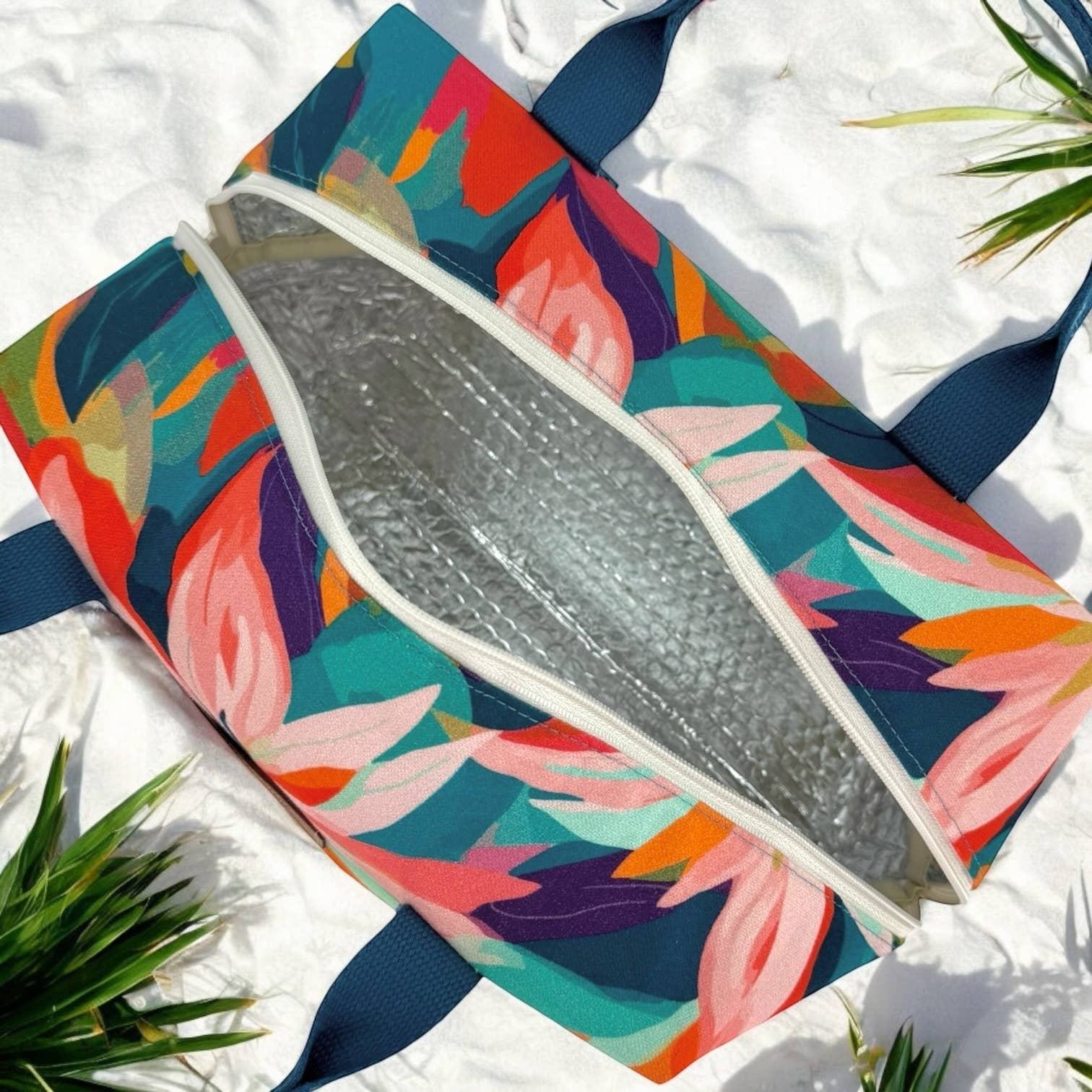 Emmanuel Création - Venta al por mayor Nevera portátil/bolsa de refrigeración - Bolsa refrigerante Ice cube M, colección « Martinique »1