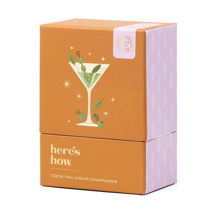 Cocktail Hour Charades for wholesale by Here's How