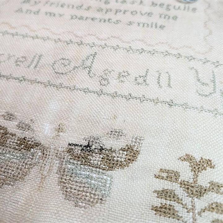 The Wishing Thorn - Wholesale Embroidery/Cross Stitch Supplies - Eliza Paowell Sampler Cross Stitch Pattern - Printed Chart4