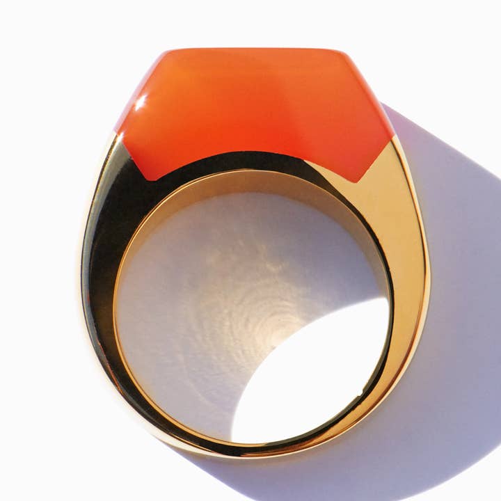 Sello Ring for wholesale by Ming Yu Wang Jewelry