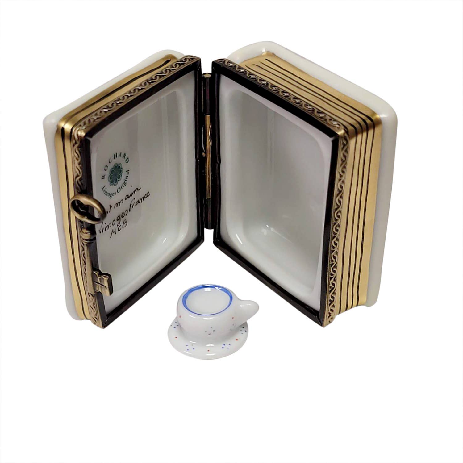 Rochard - Wholesale Decorative Box - Alice In Wonderland Book With Tea Cup4