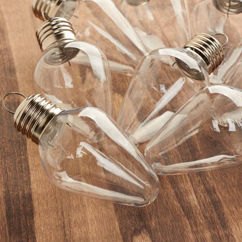 Factory Direct Craft – Engroshandel Julepyntsæt – Akryl fyldbar pæreornament5