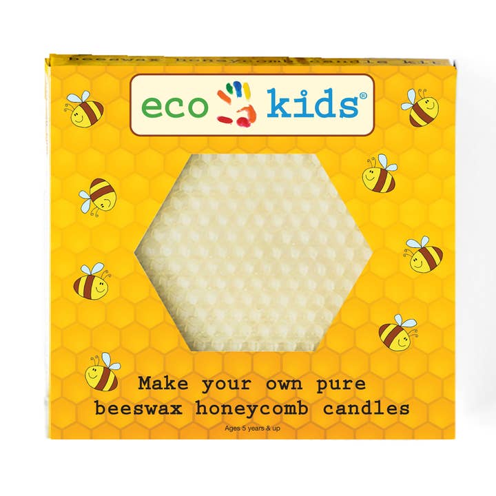 elseware unplug / eco-kids - Wholesale DIY Craft Kit - Kids - All-Natural Beeswax, Kid-Safe DIY Candle Making Kit0