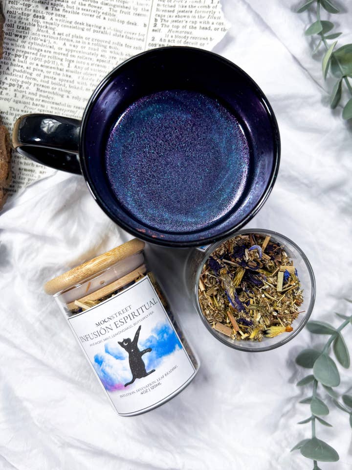 Infusión Espiritual: Té de Hierbas con Glitter Comestible for wholesale by Moon Street Kits