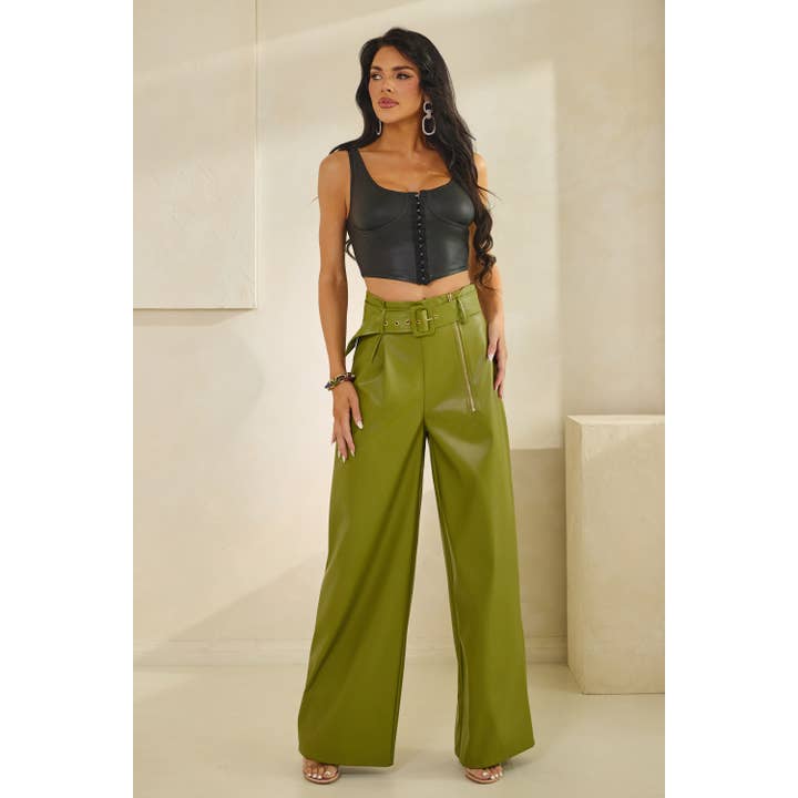 PU LEATHER PANTS for wholesale by The Sang