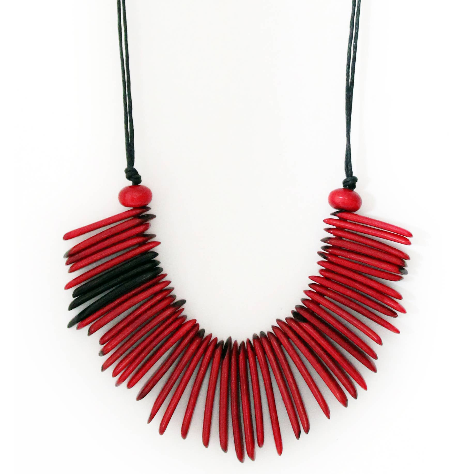 Muichic Natural Jewelry - Wholesale Jewelry Set - Tagua Jewelry Set, Fringe Tagua Necklace and Earrings 5