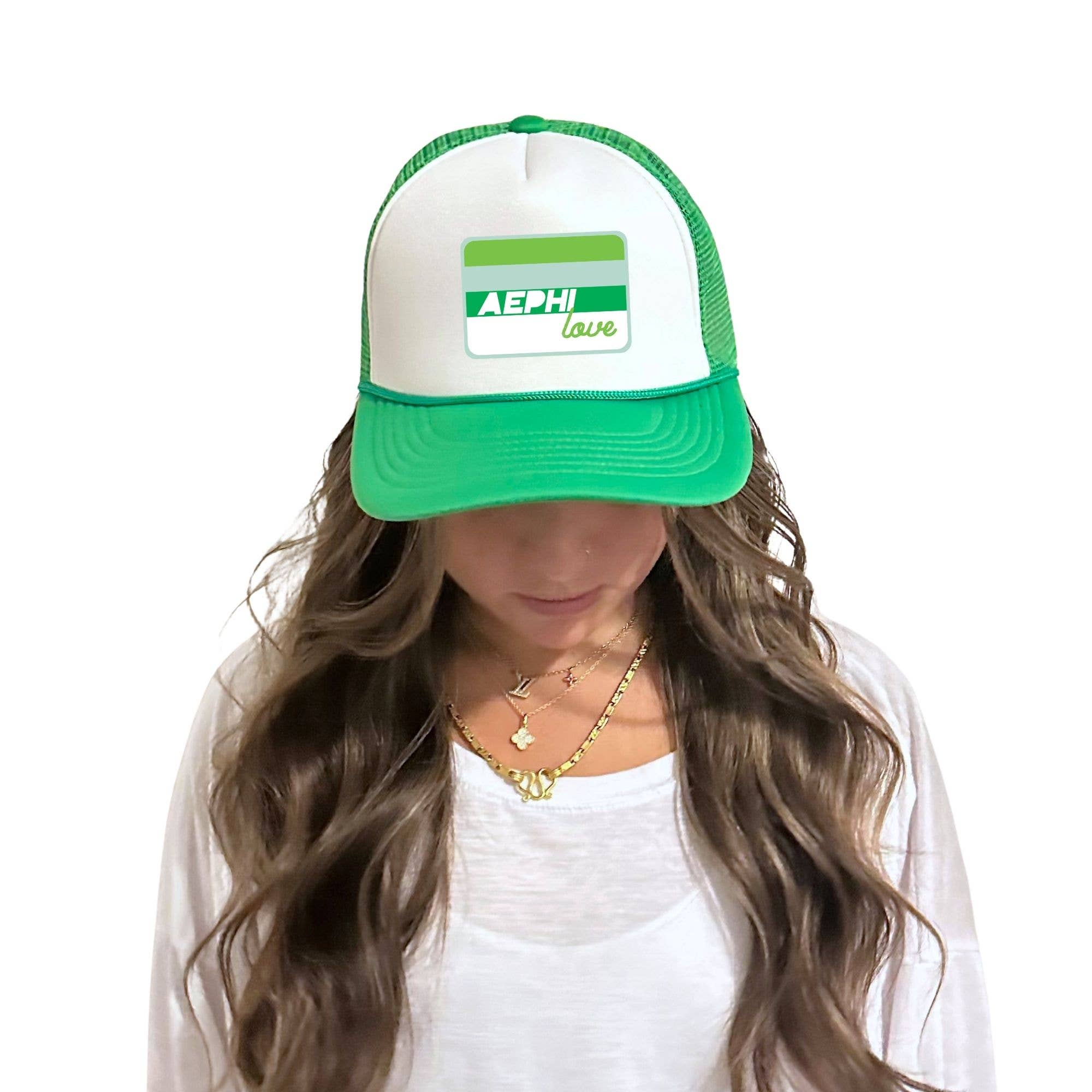 Sarahndipity Shop - Wholesale Trucker Hat - Women's - Sorority 2-Tone Trucker Hat - Choose your Design/Pattern20