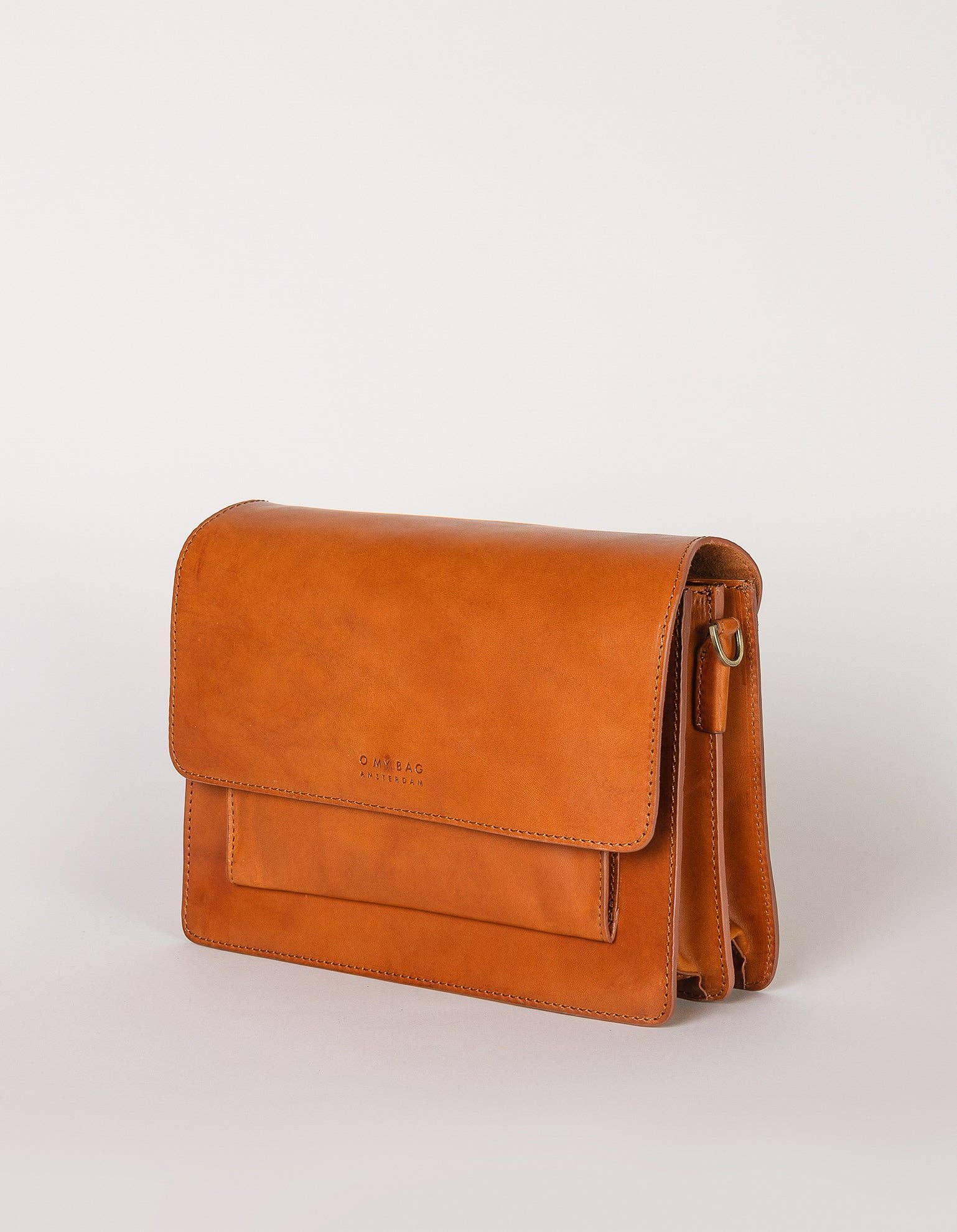 O My Bag - Wholesale Crossbody Bag - Women's - Harper - Cognac Classic Leather2
