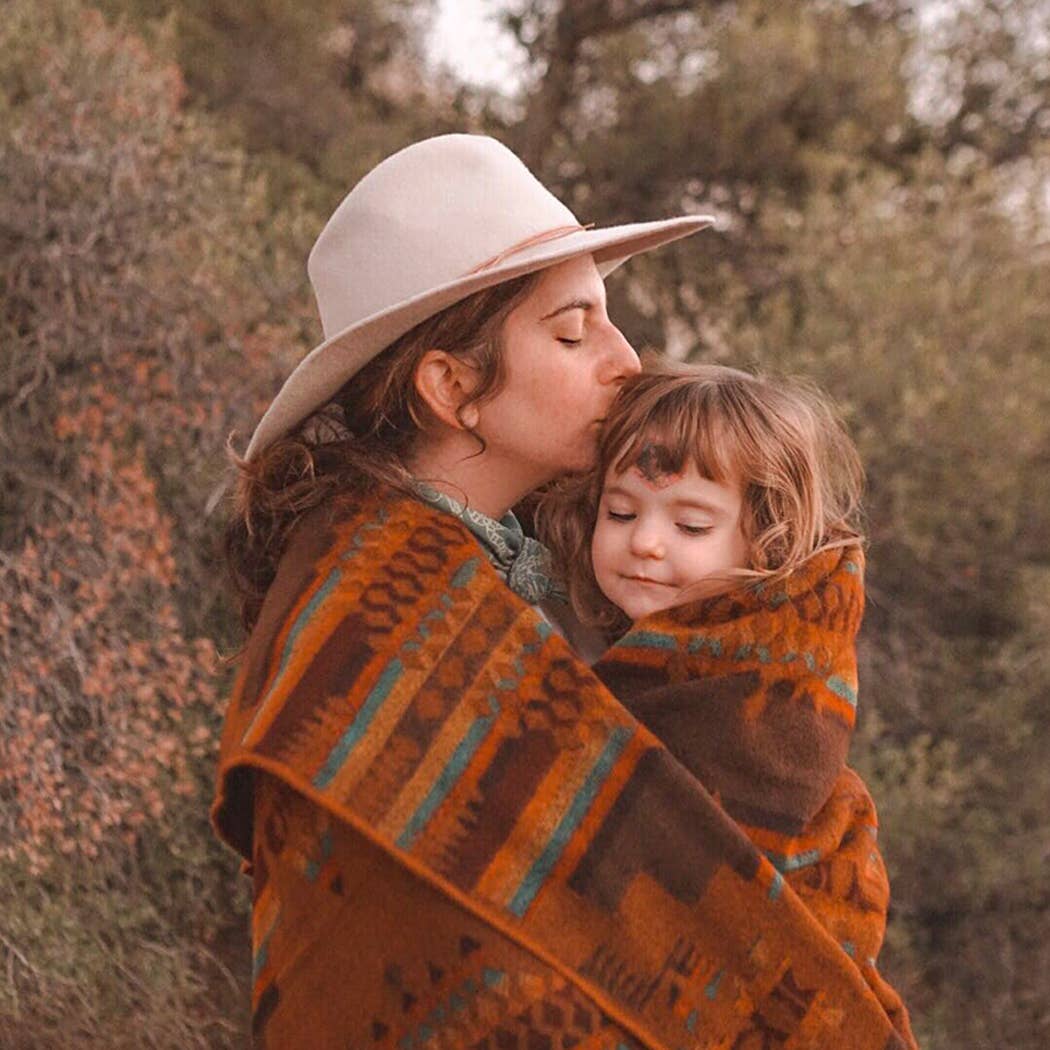 Ecuadane - Vente Couvre-lit - Couverture de montagne de style bohème occidental, literie amérindienne1
