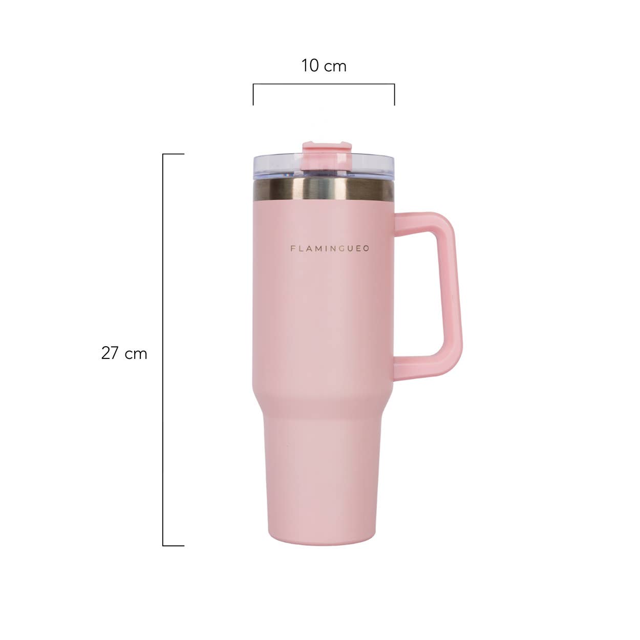 Flamingueo - Wholesale Insulated Mug/Tumbler - Pink thermos bottle stainless steel  7