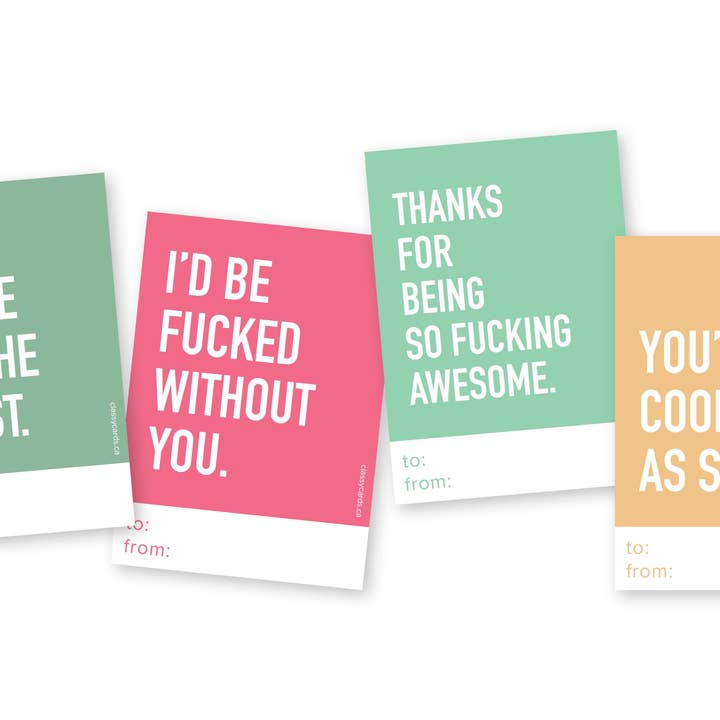 Love Notes - Colección para adultos para venta al por mayor de Classy Cards Creative