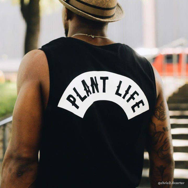 Plant Life Classic - Maglietta unisex, colore: Nero per la vendita all'ingrosso da parte di Plant Faced Clothing