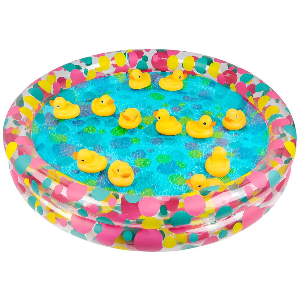 La Luna Bella - Toys - Vendita all'ingrosso Giocattolo gonfiabile - Bambini e neonati - Giocattolo gonfiabile LLB DUCK POND POOL INFLATE 3' X 6"3
