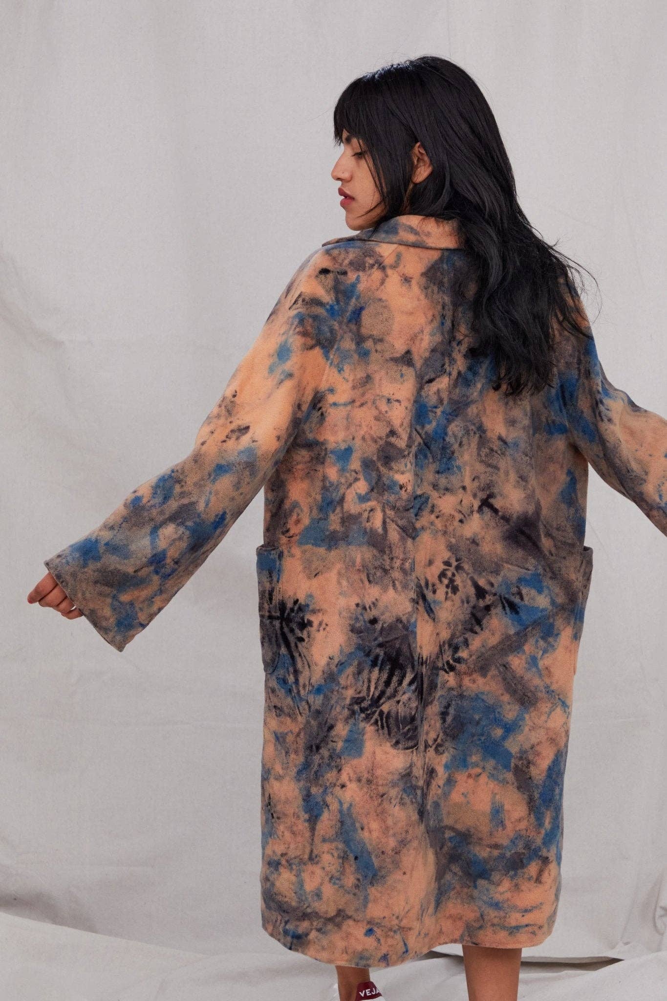 Riverside Tool & Dye – Engroshandel Frakke - Dame – Cashmere Wrap Coat0