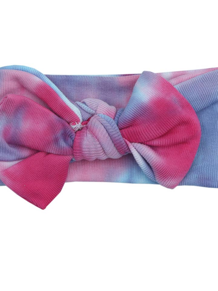 712TD-DIVA Tie Dye Headband for wholesale by 🤍Baby Steps and Mish Kids