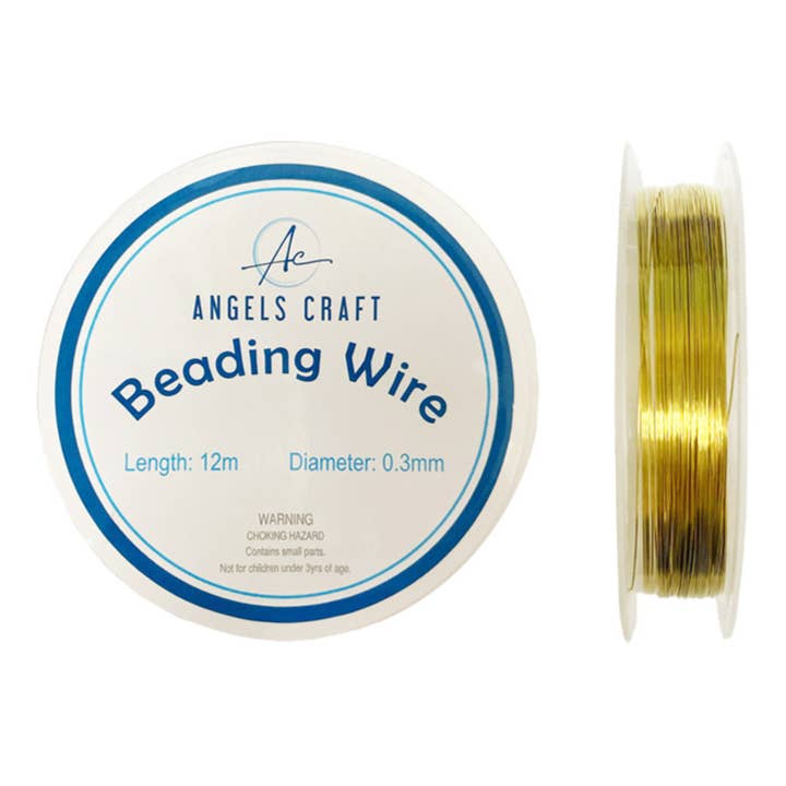 Angels Craft - Wholesale Craft Supplies - Beading Wire,0.33mm 1-ct (4 colors available)2