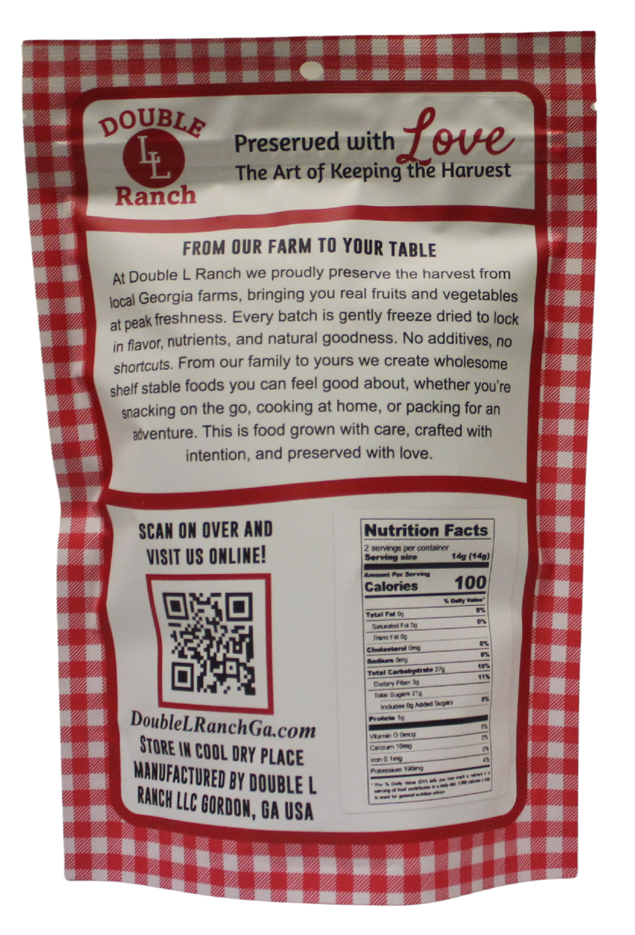 Double L Ranch - Wholesale Dried/Dehydrated Fruit - Apples, Freeze Dried1