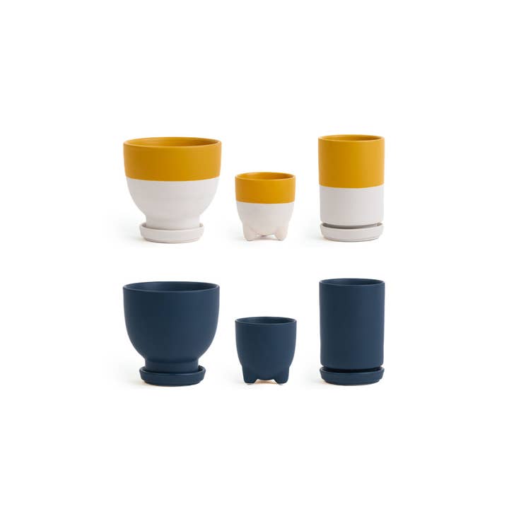 Momma Pots - Wholesale Plant Pot - Two Color Plant Junkie Pack - 16 pc/cspk 3