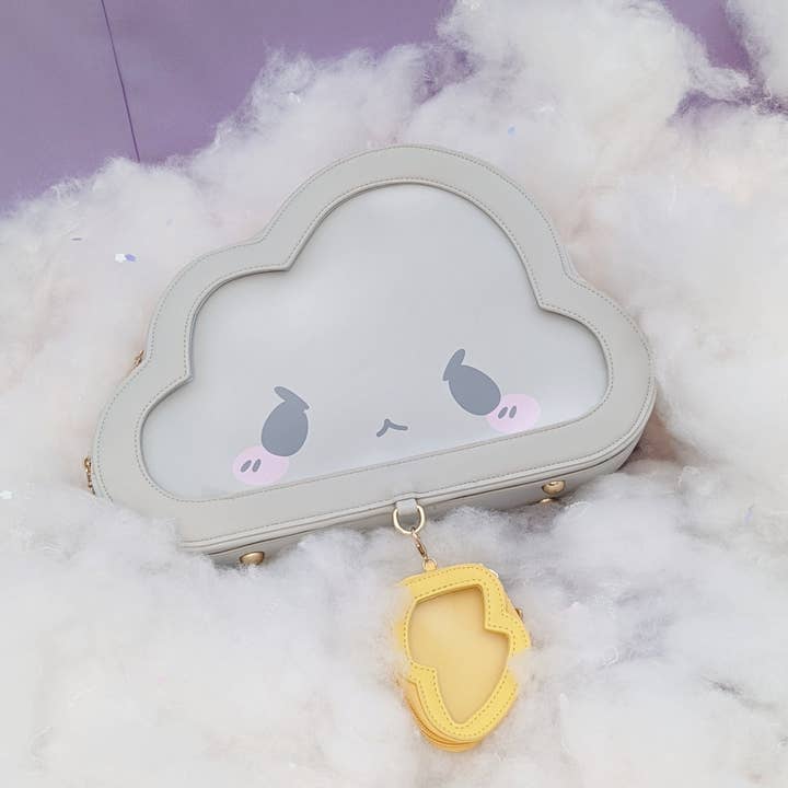 Cloud Ita Bag - Stormy Gray - Large for wholesale by Kittynaut