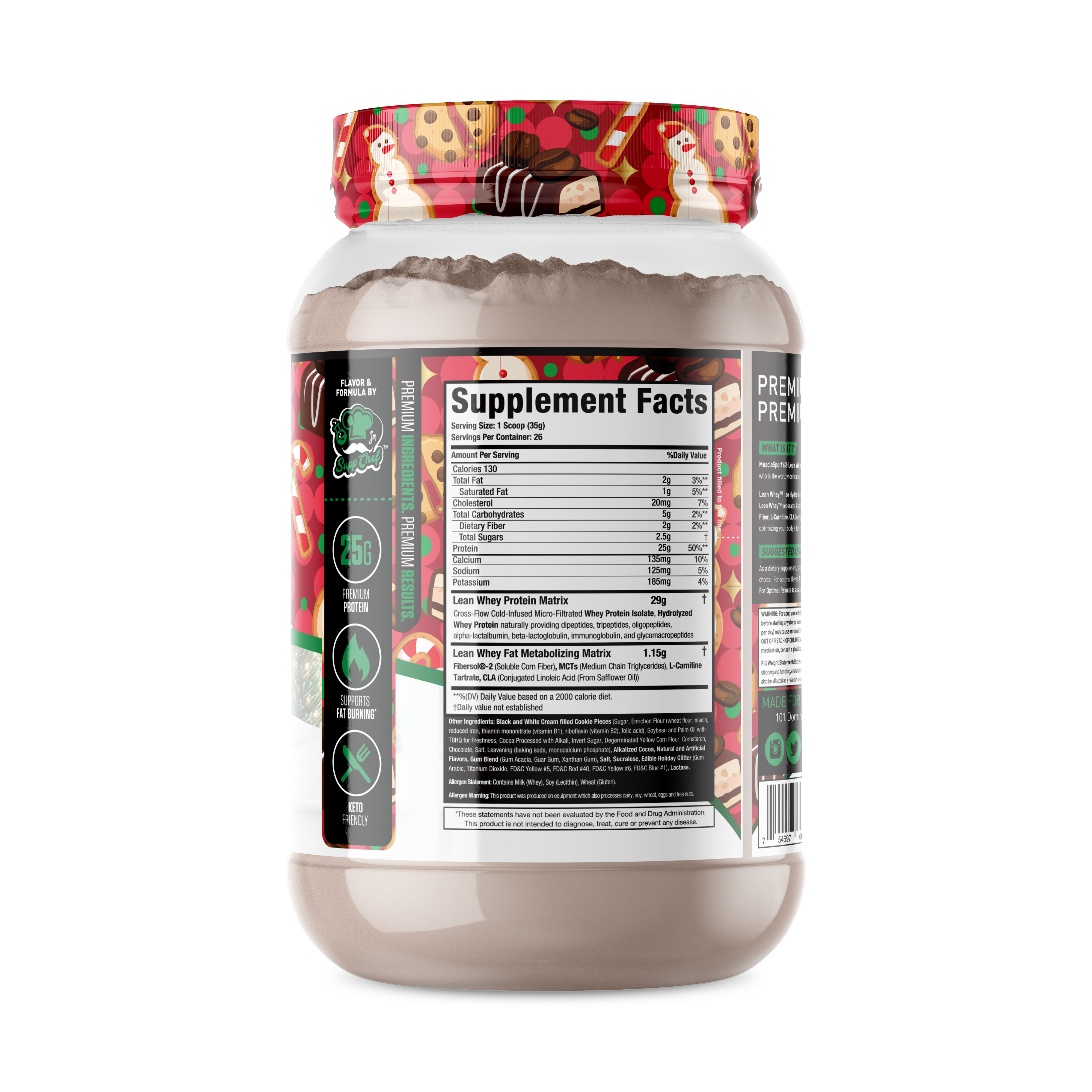 MuscleSport - Wholesale Protein/superfood powder - Lean Whey® Iso Hydro Gourmet Protein 2lb - Limited Edition9