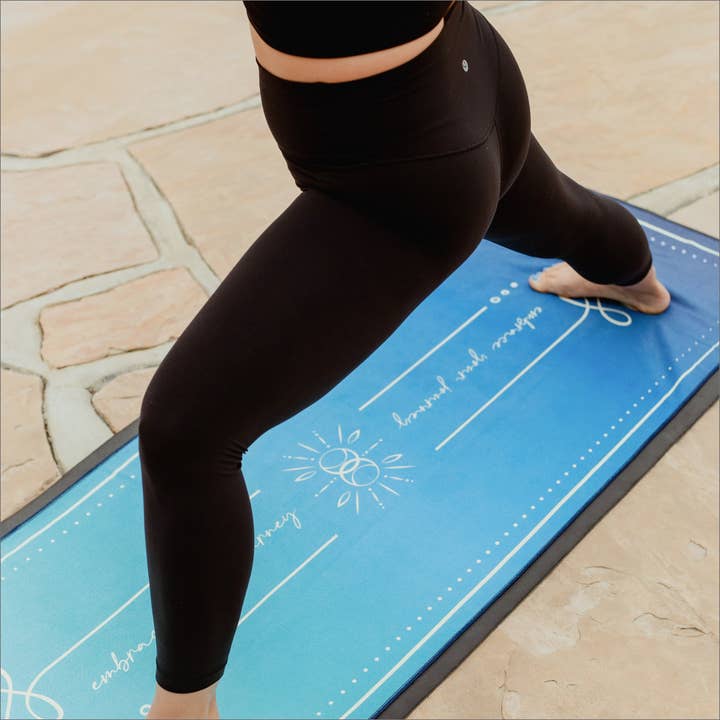 Unalome Yoga - Wholesale Yoga Towel - Ananta Yoga Towel; Non-Slip Yoga Towel