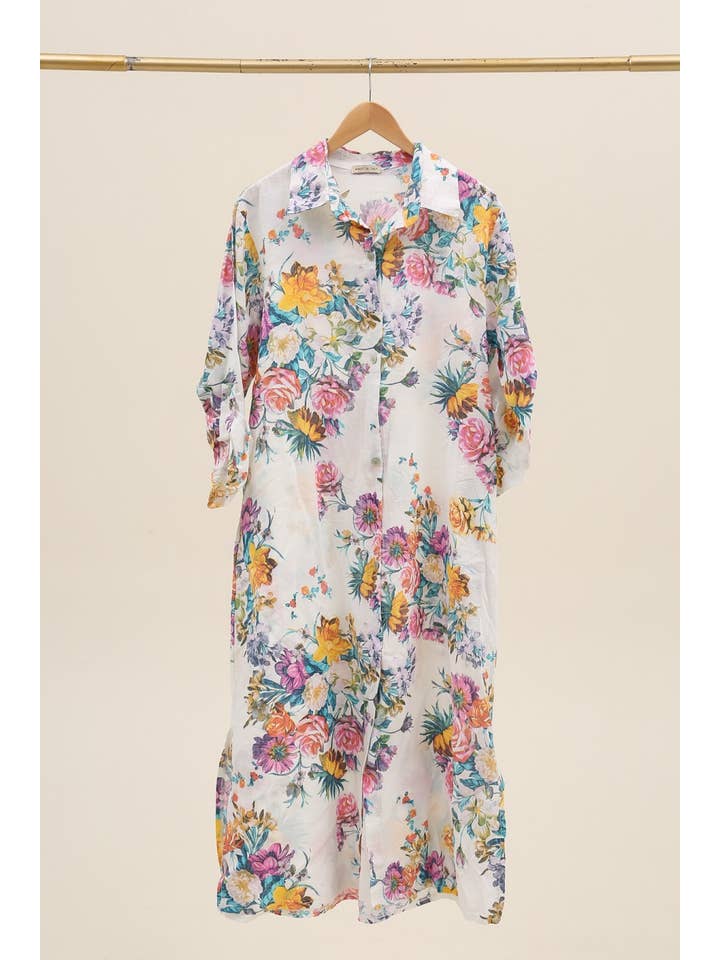 la maison des fibres naturelles - Wholesale Button Down Shirt - Women's - shirt 2753 50% linen 50% cotton13