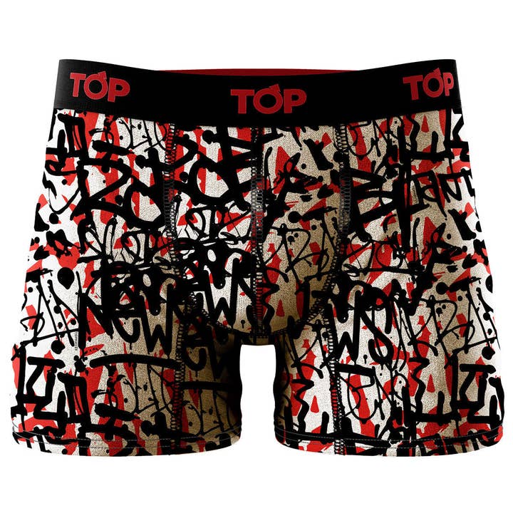 TOP - Vente Sous-vêtements – homme - Boxer en coton pour homme, lot de 3, collection Playlist32