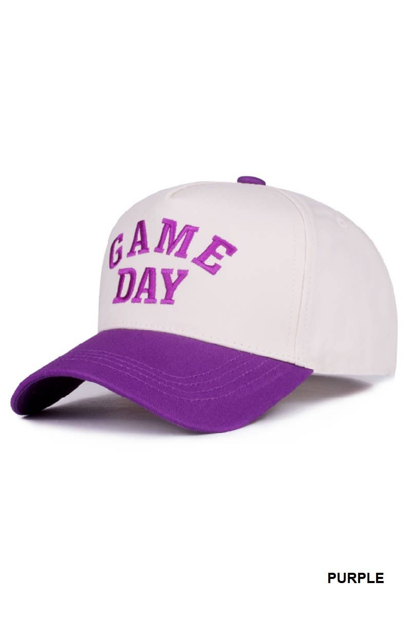 Vanilla Monkey - Venta al por mayor Gorra de béisbol - Mujer - Gorra de algodón y lona bicolor Game Day10