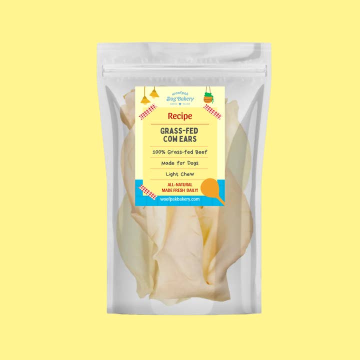 Woofpak Dog Bakery - Wholesale Pet Treats - Dog - Cow Ears3