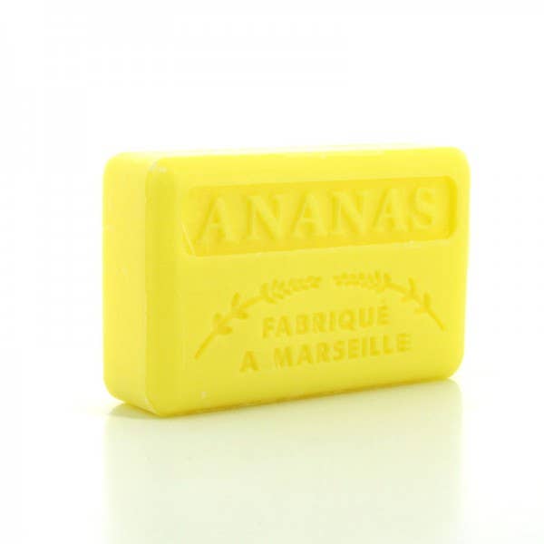 Au Savon de Marseille - Wholesale Bar Soap - Pineapple - French soap with organic shea butter 125g
