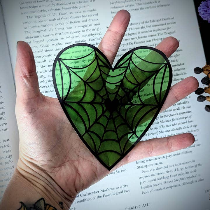 Dark Veinlet – Marcador por atacado – Marcador de Marcadores Transparente - Valentim Coração Verde Namorados2