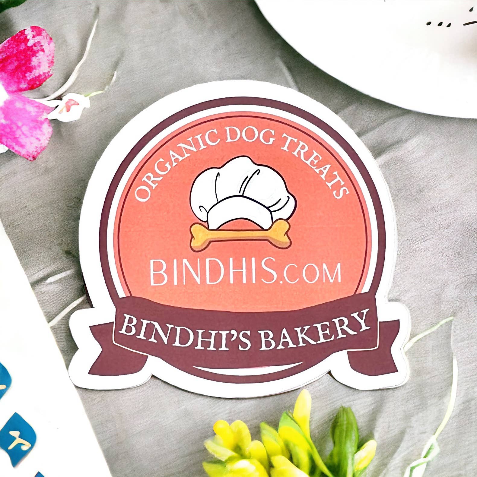 BINDHI'S - Wholesale Sticker - Bakery Logo Sticker